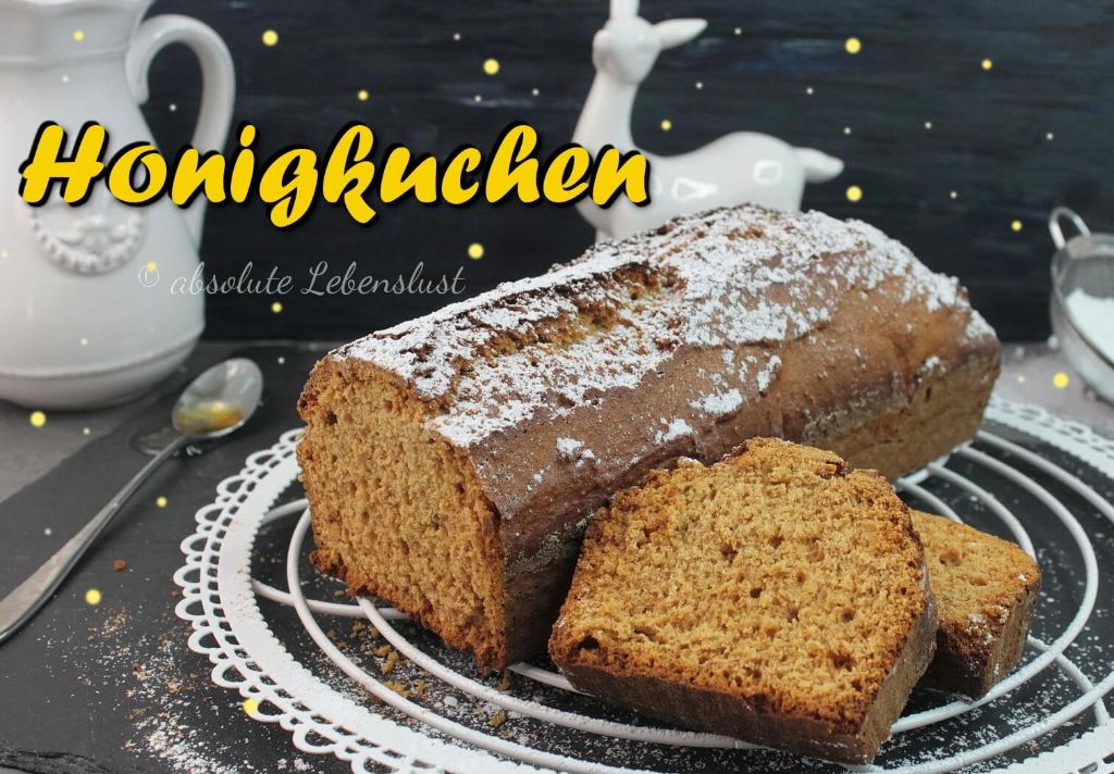 Honigkuchen Rezept - Frühstückskuchen / Gewürzkuchen backen