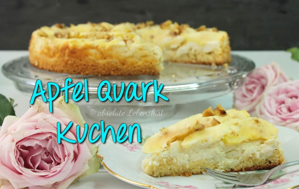 Apfel Quark Kuchen | schnelle & einfache Apfelkuchen backen