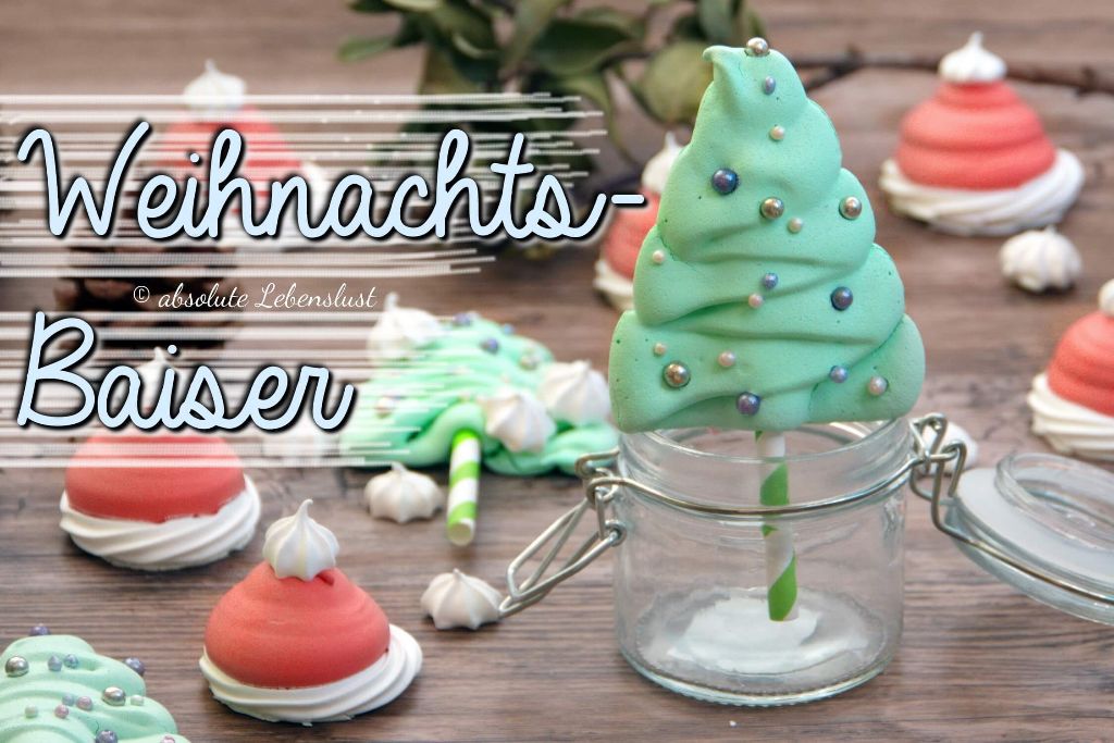 Weihnachtliches Baiser selber machen | Geschenkideen aus der Küche (Eiweiß-Verwertung)