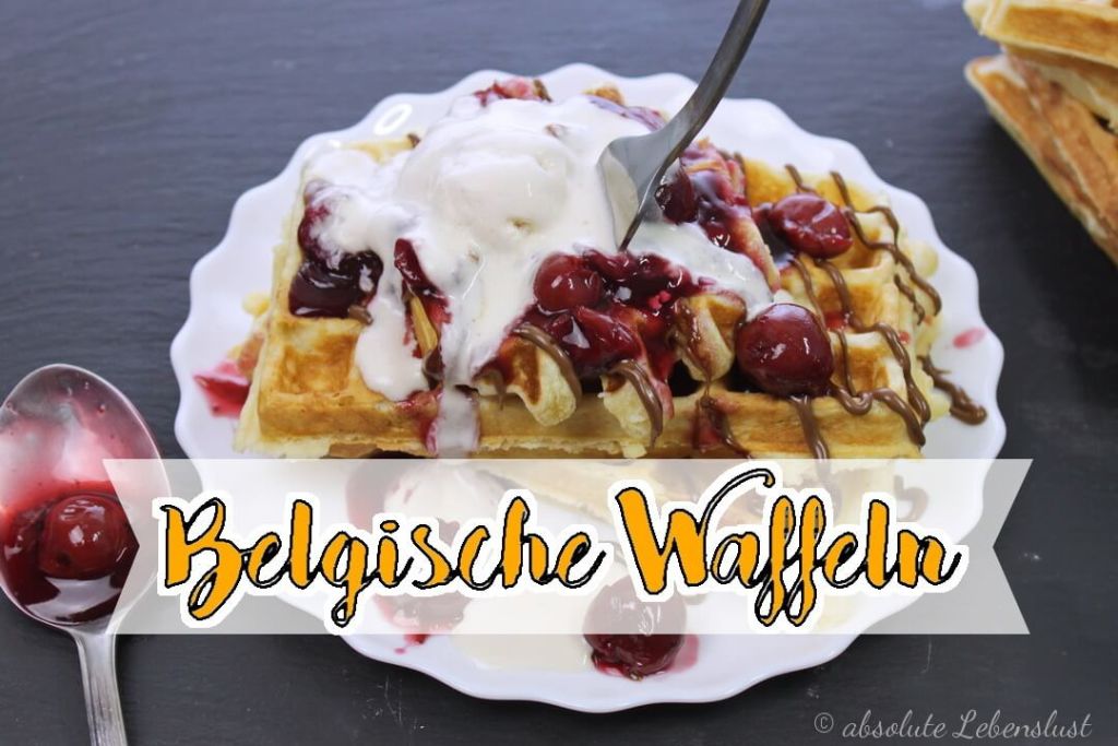 Belgische Waffeln backen wie vom Weihnachtsmarkt