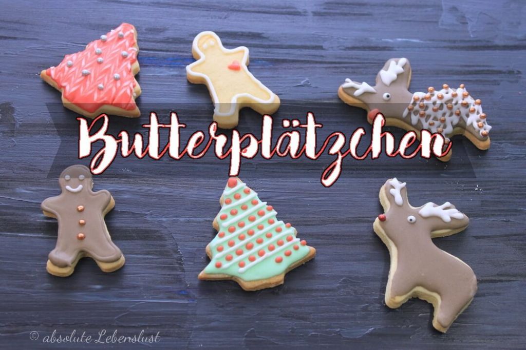 Butterplätzchen backen & mit Royal Icing dekorieren