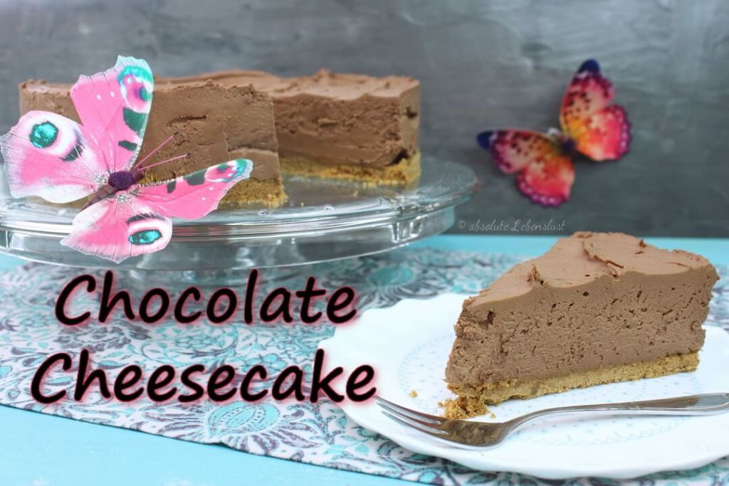 No Bake Chocolae Cheesecake | Schoko Käsekuchen ohne Backen
