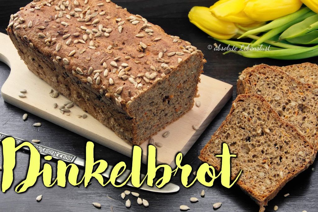 Dinkel Möhren Brot backen| Dinkelbrot easy selber machen [Brot Rezept mit Hefe]