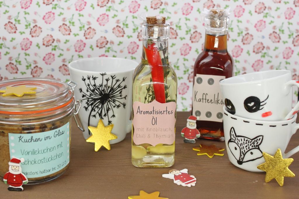 5 DIY Geschenke - Geschenkideen für Weihnachten / zum Geburtstag