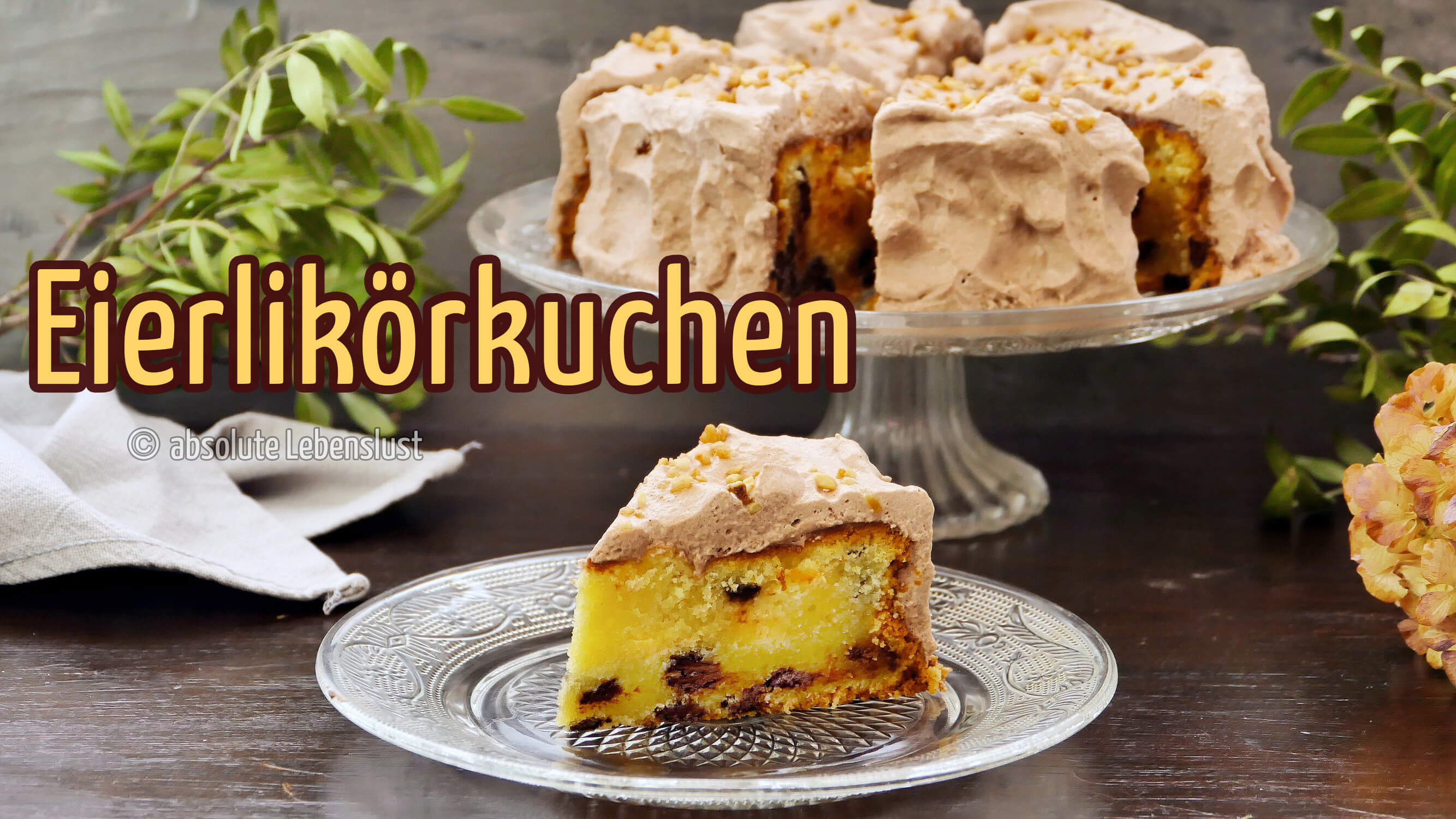 Eierlikörkuchen Rezept | Kuchen mit Eierlikör backen