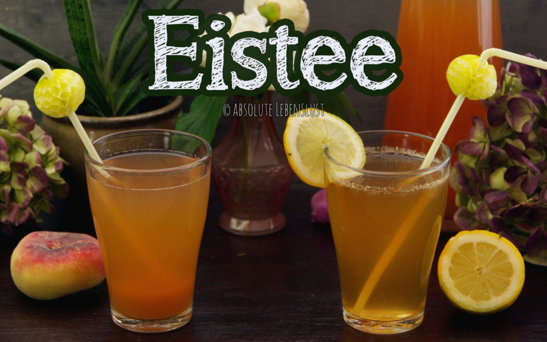 eistee rezept, eistee selber machen, pfirsich eistee, zitronen eistee, selber machen, rezepte, rezept, sommergetränke, sommer getränke, - Kopie