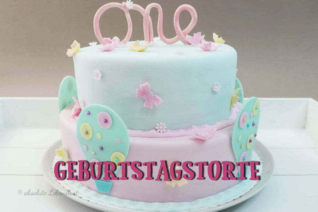Geburtstagstorte für Kinder – zweistöckige Motivtorte backen