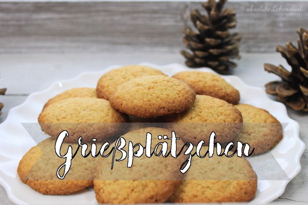 Grießplätzchen Rezept | Schnelle Plätzchen Rezepte zu Weihnachten