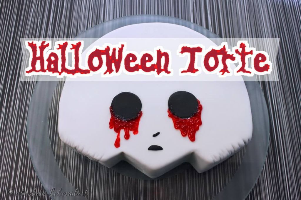 Halloween Torte backen | Totenkopf Torte Fran Bow