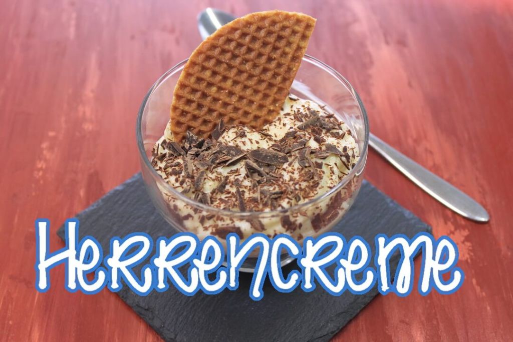Herrencreme Dessert im Glas