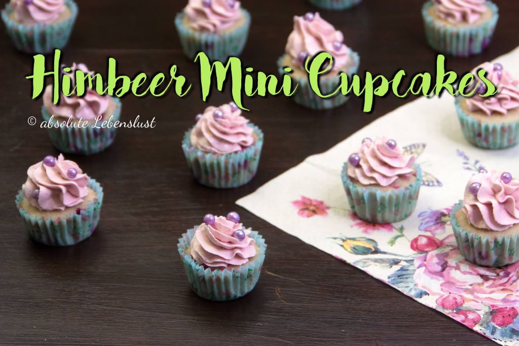 Mini Himbeer Cupcakes Rezept | Cupcakes backen & dekorieren