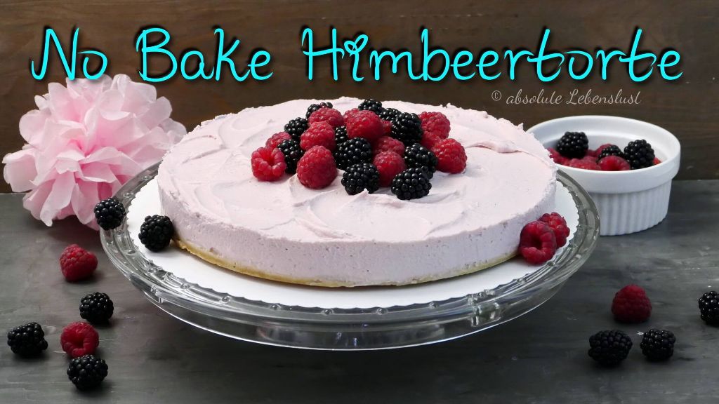 No Bake Himbeer Mascarpone Torte | Sommertorten ohne Backen