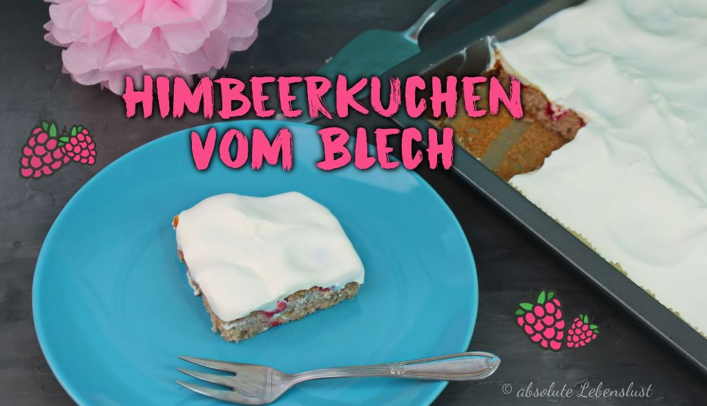 Himbeerkuchen vom Blech | schnelle & einfache Blechkuchen backen