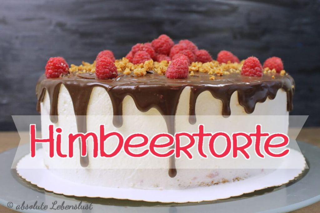 Himbeertorte backen | Sahnetorte mit Himbeer Mascarpone Creme