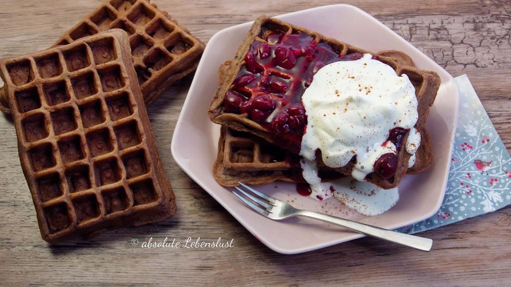 lebkuchen waffeln, lebkuchen, waffeln, rezept, backen, selber machen, selber backen, absolute, lebenslust, äna, weihnachts rezepte, weihnachtsrezepte
