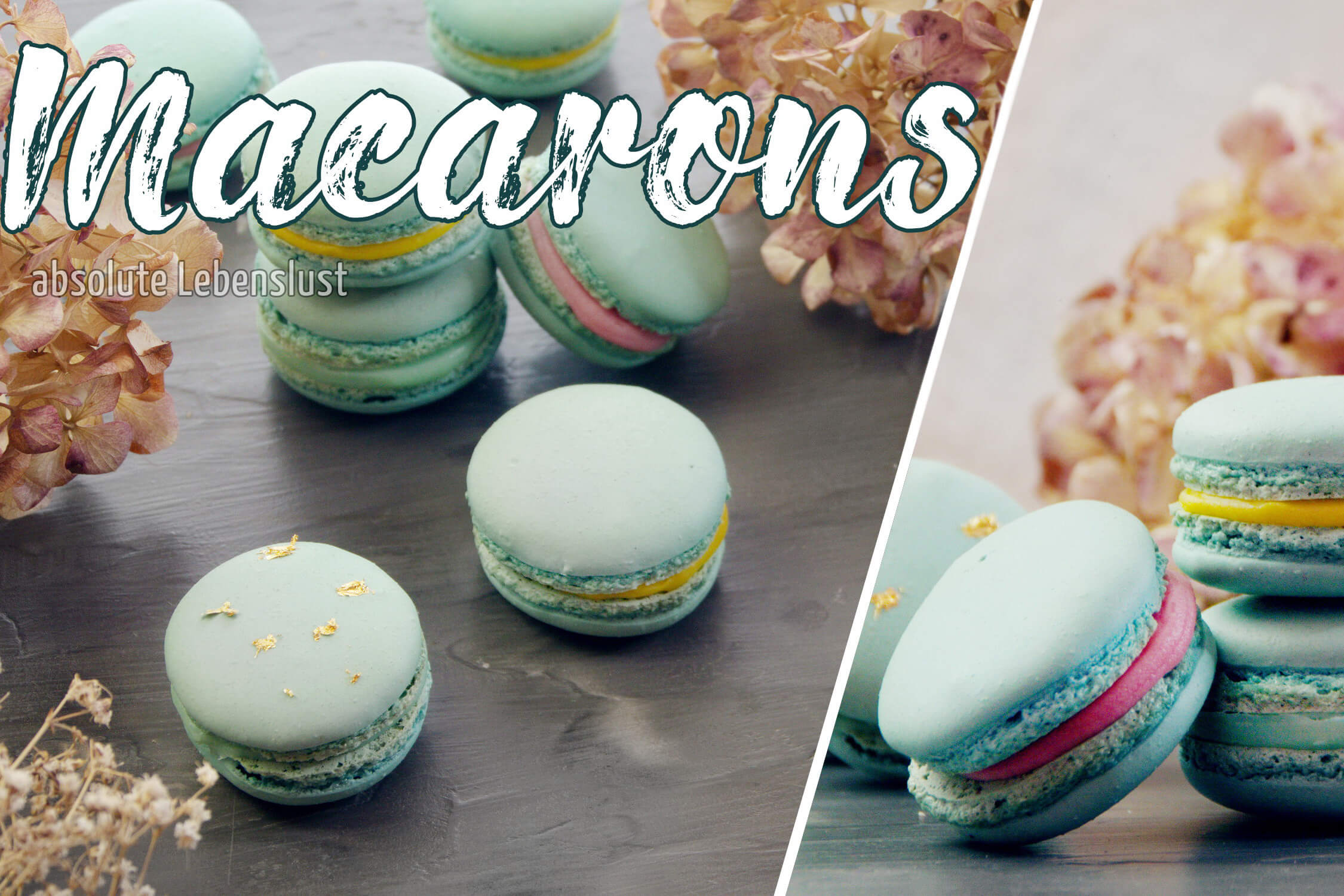 Macarons selber machen | einfaches Rezept für Macarons & Füllung [weiße Schokolade]