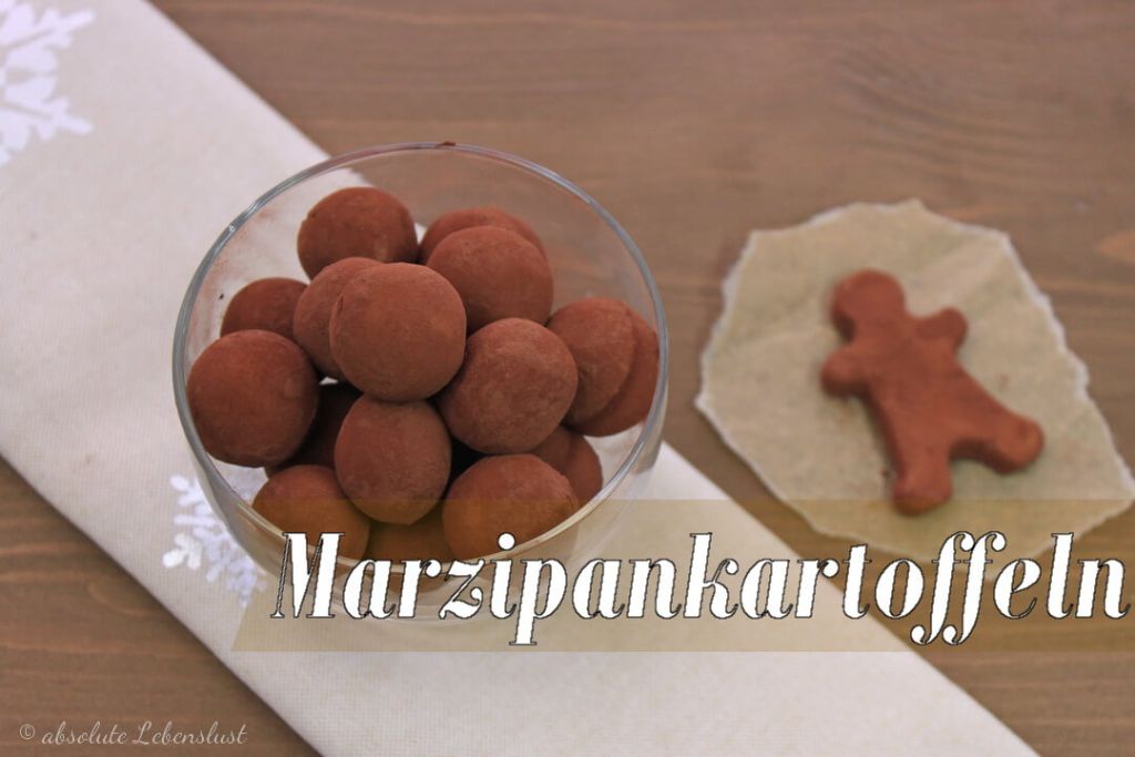 Marzipankartoffeln selber machen | auch zum Verschenken