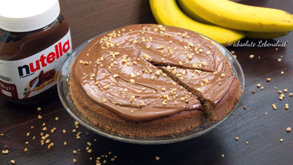 Nutella Bananen Kuchen Rezept | schnelle & einfache Kuchen ...