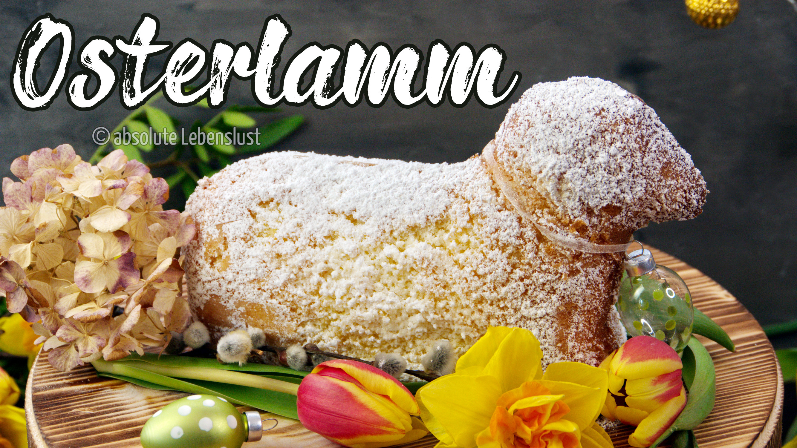 Osterlamm Rezept | super saftig, luftig und kein bisschen trocken!
