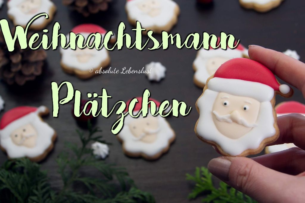 Weihnachtsmann Plätzchen backen [Zitronenplätzchen] | Plätzchen mit Royal Icing dekorieren