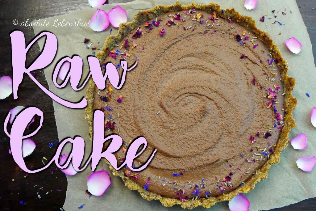 Vegan Chocolate Raw Cake | Schoko Tarte ohne backen | Rohkost Kuchen
