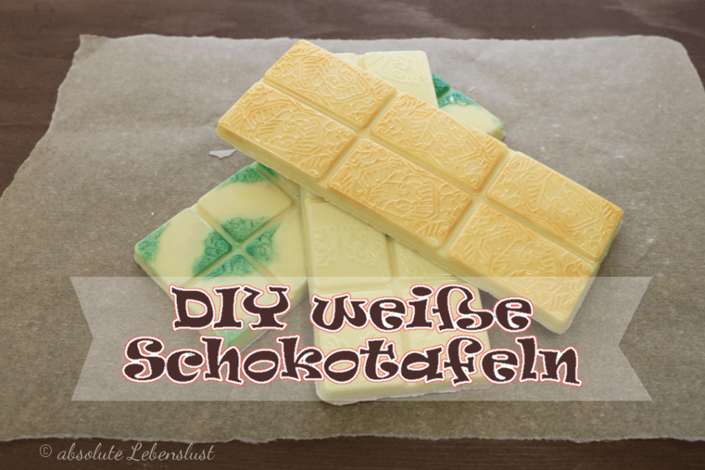 Weiße Schokolade | Schokoladentafeln selber machen