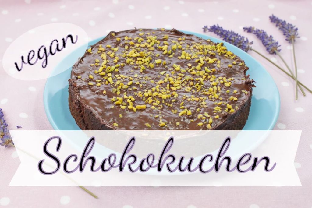Saftiger Schokokuchen ohne Ei - vegan Backen